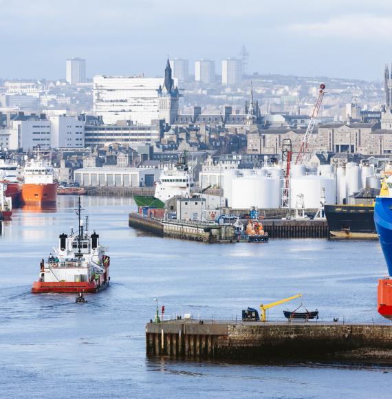 Aberdeen port