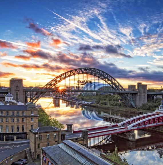 Newcastle quayside