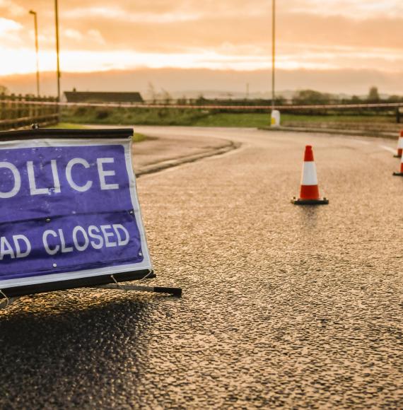 Police Road Closure