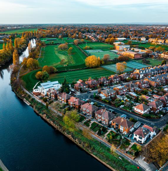 Houses on the River Ouse, York