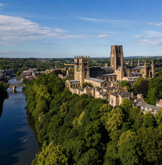 Aerial View of Durham