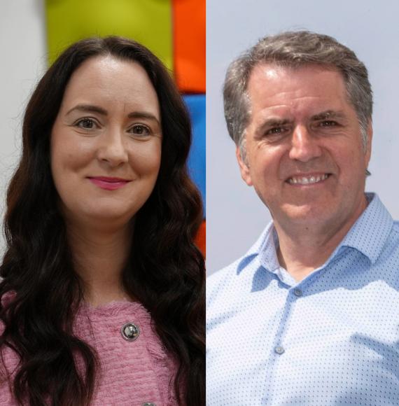 Jen Van der Merwe and Steve Rotheram