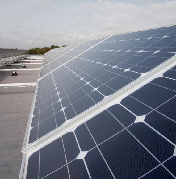 Solar panels in the UK