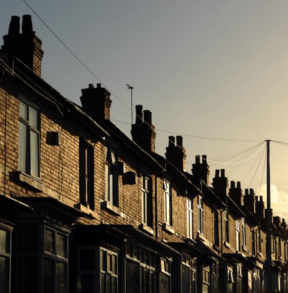 Terraced Housing in Smethwick, Birmingham