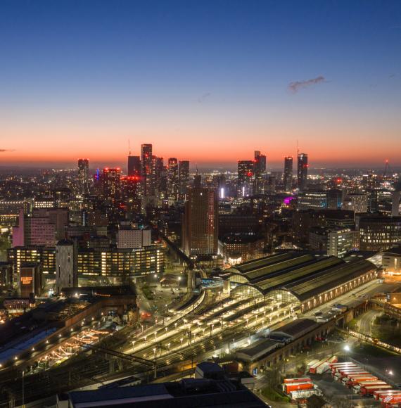 Manchester skyline
