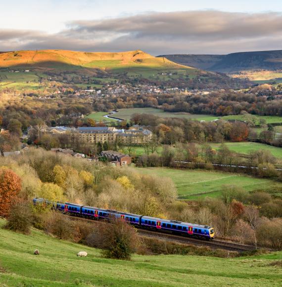 Train in Northern England