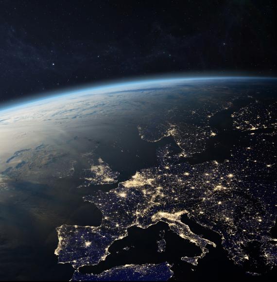 Europe from space