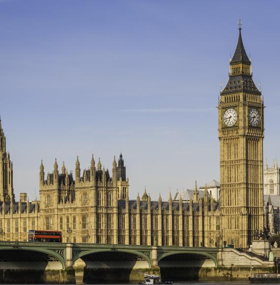 Houses of Parliament on a sunny day