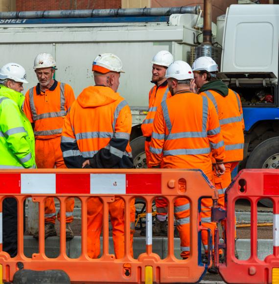 Men at work