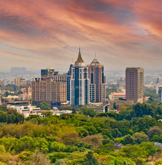 Bangalore skyline