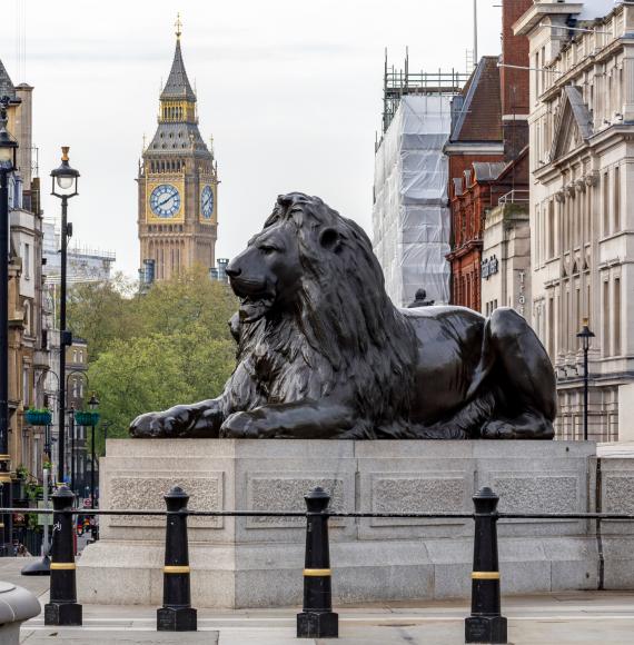 Big Ben from Trafalgar Square