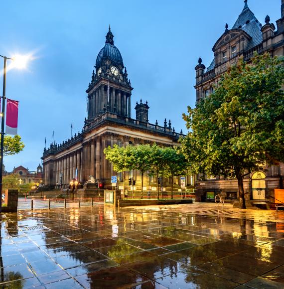 Town hall in Leeds