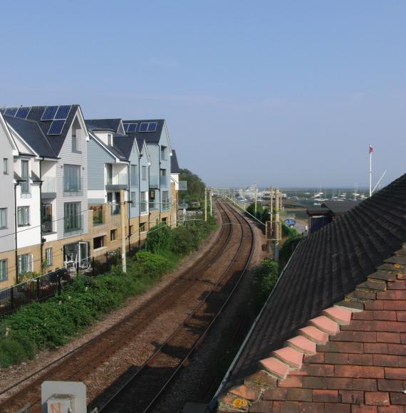 Homes near station