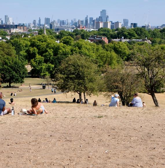 London heatwave