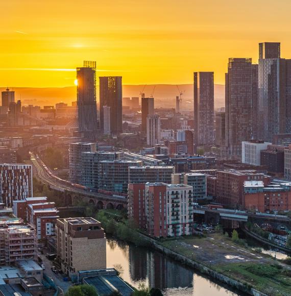 Manchester sunrise