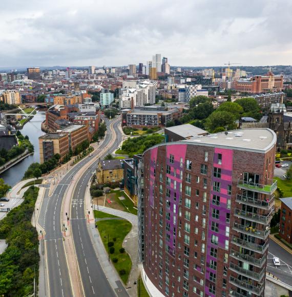 Road in Leeds