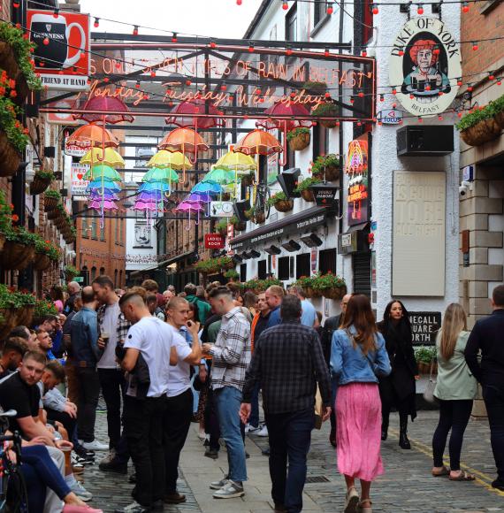 Cathedral quarter Belfast