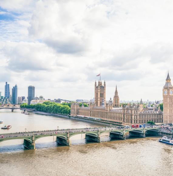 Houses of Parliament and London