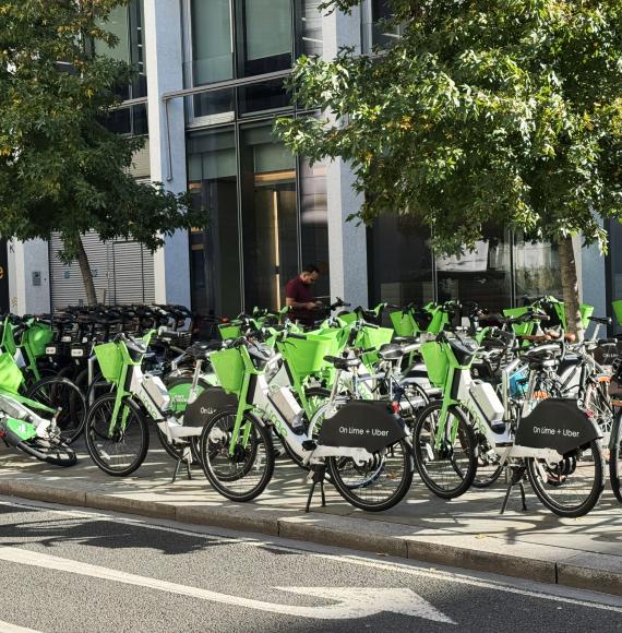 London lime bikes