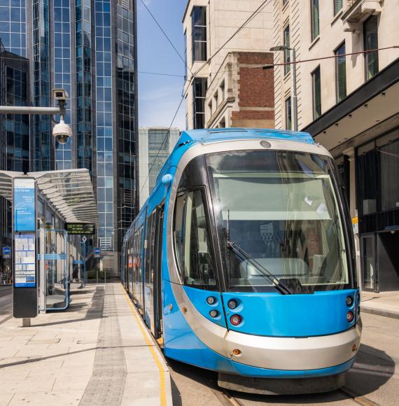 Tram in Birmingham