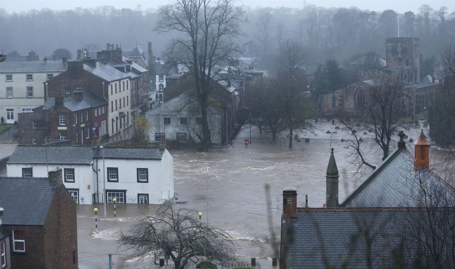 Appleby Cumbria flood c. Owen Humphreys, PA Images