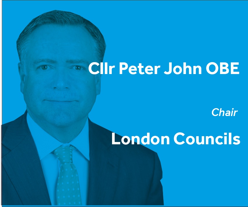 Cllr Peter John OBE Chair London Councils