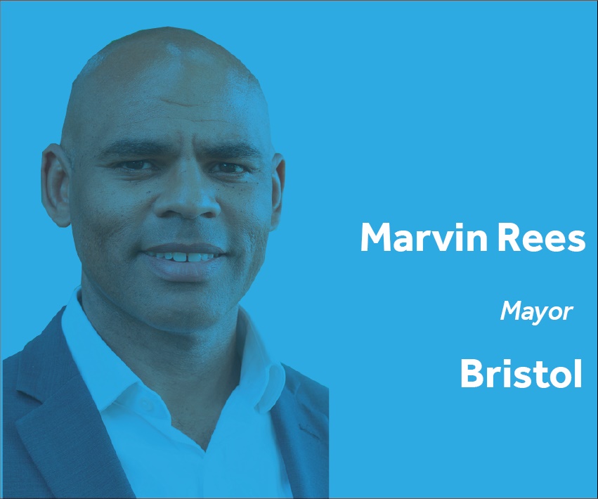 Marvin Rees Mayor Bristol