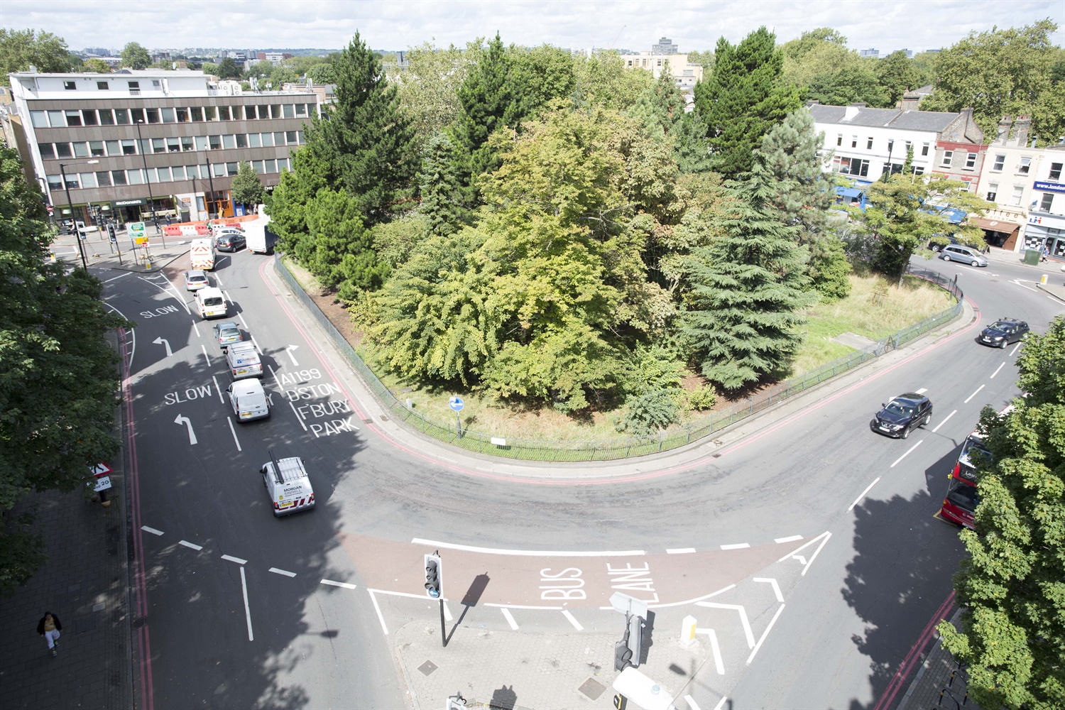 TfL Image - Highbury Corner Before [overview]